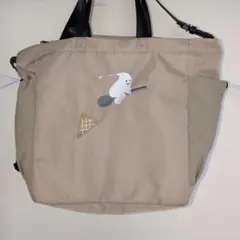 美品✨️グラニフ　 アイスボン｜2WAYトートバッグ — image 1