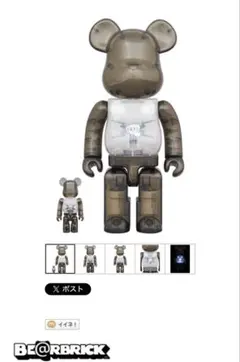 BE@RBRICK THE RAMPAGE 100% & 400% セット — image 1