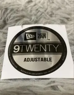 ニューエラ　キャップ　ステッカーシール　9TWENTY — image 1