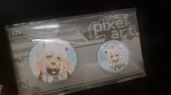 ホロライブ 白上フブキ 缶バッジセット hololive pixel art — image 1