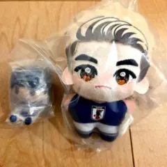 一番くじ サッカー日本代表 きららいずマスコット ちょこのっこフィギュア — image 1