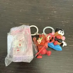 キャラクターキーホルダー 3点セット目印チャーム — image 1