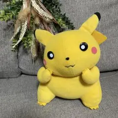 【当時物・非売品】ピカチュウ ぬいぐるみ バンプレスト 1997年 初期デザイン — image 1