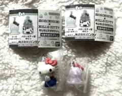 モンチッチ × ハローキティ ガチャガチャ めじるしアクセサリー 2個セット — image 1