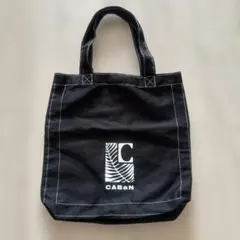 【新品未使用】　キャバン ロゴショッパー　MINI 黒　CABaN — image 1