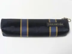 TAILORISM ペンケース ネイビー ストライプ — image 1