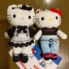 サンリオ　ハローキティ　マスコット　あしながVer.　2種セット — image 1