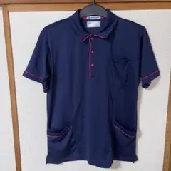 NURSERY ポロシャツ ネイビー ピンク Lサイズ — image 1