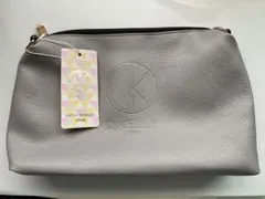 【新品】D.KELLY JAPAN ポーチ グレー — image 1