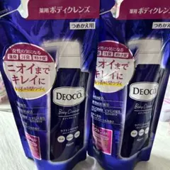 DEOCO デオコ 薬用ボディクレンズ つめかえ用 250ml 2個セット — image 1
