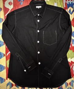 COMME des GARCONS HOMME 長袖シャツ ブラック M — image 1