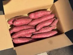 茨城県産　熟成紅はるかMサイズ5kg箱込み さつまいも. 112 — image 1