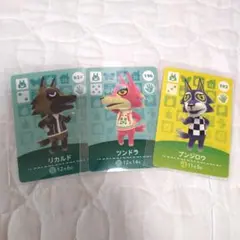 ※　T53様　専用　あつ森　amiibo　カード　リカルド　ツンドラ　ブンジロウ — image 1