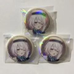 【椎名唯華】にじさんじ缶バッジビスケット3点セット！ — image 1