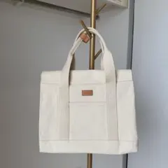 ♡searoomlynn♡大容量キャンバス トートバッグ アイボリー — image 1