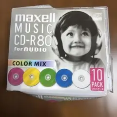 日立マクセル株式会社 maxell 音楽用CD-R80分 カラーミックス8枚 — image 1
