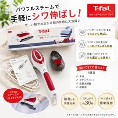 T-fal ティファール 2in1 スチーム&プレス スチームアイロン付属品完備 — image 1