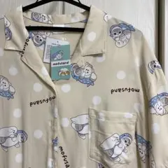 【新品】モフサンド　レーヨン100% シャツ　サイズL — image 1