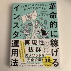 3ヶ月で1万フォロワー・月10万円を叶える 革命的に稼げるインスタ運用法 — image 1