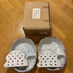 【新品未使用】萬古焼涼味皿 2枚組 千賀陶器 — image 1