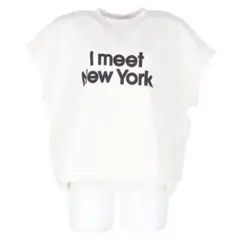 coca tシャツ　I meet New York ロゴ 半袖Tシャツ ホワイト — image 1