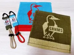 CHUMS 十六茶 コラボ ミニタオル＆ペットボトルホルダー — image 1