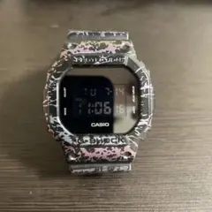 【動作品】CASIO G-SHOCK DW-5600PM マーブル柄 — image 1