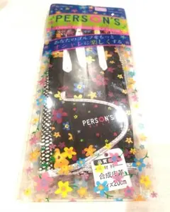 【新品】PERSON'S GOLF レディース ゴルフグローブ 花柄 20cm — image 1