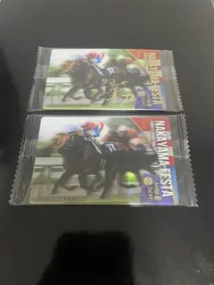 サラブレッドホースコレクション 第４R ナカヤマフェスタ 金色箔押し&ノーマル① — image 1