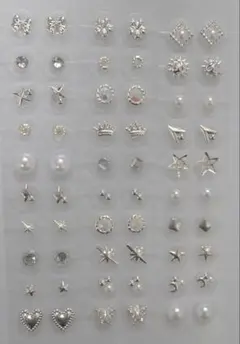耳ツボジュエリー60粒　金アレ対応 — image 1