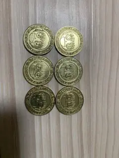 金色のガッシュベル メダル 6枚セット — image 1