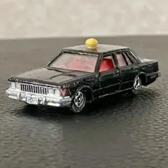 剥げ補修あり　トミカ　日産セドリック280E ブロアム　タクシー　黒 — image 1