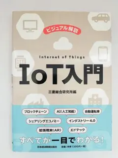 IoT入門｜AI・ブロックチェーンも図解で理解｜ビジュアル解説 美品 — image 1