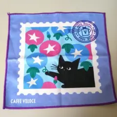 カフェベローチェ 黒ねこサマーキャンペーン第一弾　黒ねこハンドタオル — image 1