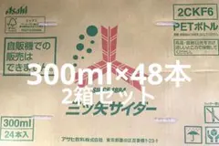 アサヒ　三ツ矢サイダー　炭酸飲料　PETボトル 　2箱　300ml 48本 — image 1