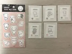 GANADI シール ポストカード セット — image 1