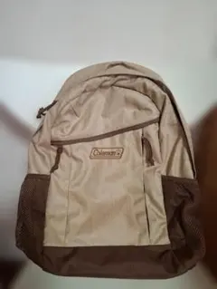 Coleman バックパック ベージュ ブラウン — image 1