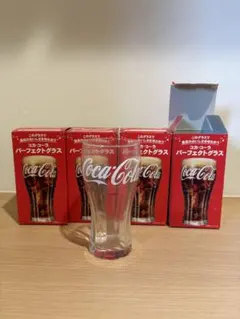 Coca-Cola ノベルティグラス 4個セット — image 1