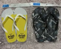 オリオンビール Orion ビーチサンダル　2点セット — image 1