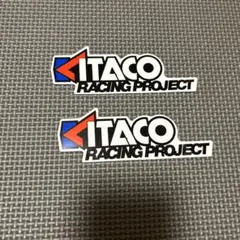 当時物　キタコレーシングプロジェクト　ステッカー　2枚セット — image 1