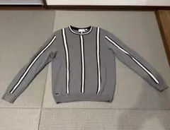 LACOSTE MADE IN FRANCE ニット セーター グレー — image 1