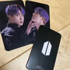2019年　ソクジン　JIN 長男　トレカ　BTS 防弾少年団 2枚　紫ヘア — image 1