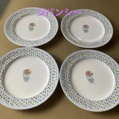 GIVENCHY 皿 4枚セット 花瓶柄 — image 1