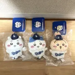ちいかわ×MLB TOKYO SERIES マスコット　ドジャース3品セット　② — image 1