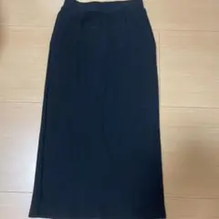 ユニクロ　リブロングタイトスカート — image 1