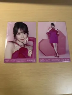 =LOVE（イコラブ） 大谷映美里 生写真 国立 キービジュアル ヨリ・ヒキ — image 1