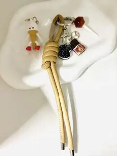 フレーバーズ＆大人可愛いじゃらじゃらPEACEキーホルダー — image 1