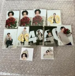 亀梨和也　WISH UPON A KAME チャーム2個　ステッカー　9枚 — image 1