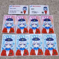 ビッカメ娘　銀座　Airたん　名刺　2種　各5枚セット — image 1