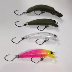トラウト用ミノー 4個セット — image 1